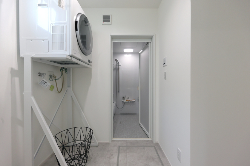 1階で暮らしが完結する、半平屋の住まい01